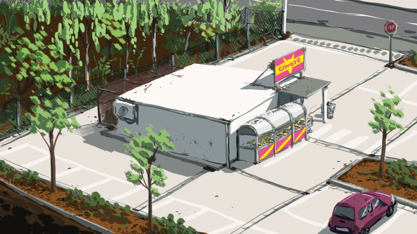 Concept Art - The Supermarket